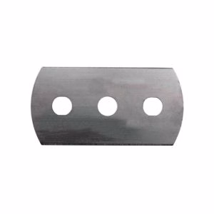 LUTZ BLADES&reg; Round End Stainless Steel Three Hole Blade, 250/Box