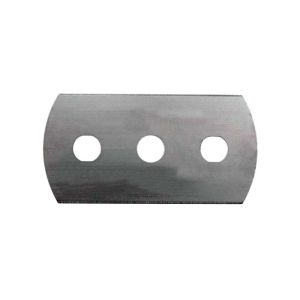 Lutz Round End Ceramic Coated Stainless Steel Three Hole Blade