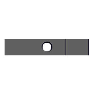 Gala&reg; Compatible 1.6 x 0.32 x 0.14 Inch Stepped Pelletizer Knife - M2, 100/Box