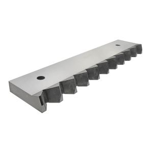 Angled view of the Vecoplan Counter Knife Right Hand for Model RG98 