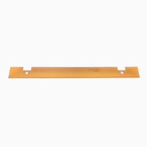 Multivac&reg; Compatible Tooth Knife 16.6" x 1.57" x .040" TiN Coated - 79.912.7137.17