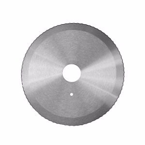 FRONT VIEW OF Foodmate Compatible Model IF.05.000.060 Poultry Microserrated Circular Blade