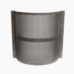 Plastic granulator screen