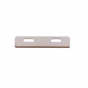 LUTZ BLADES&reg; 2-Hole Titanium Nitrate-Coated Stainless Steel Injector Blade, 100/Dispenser