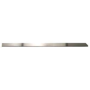 Meat Skinner Blade - 517mm x 22mm x 0.7mm Carbon Steel with Left Chamfer, 100/Box