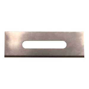 0.015" Single Edge, Square End Titanium Carbide Coated Stainless Steel Slotted Blade, 50/Box