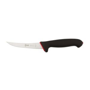 IVO&reg; Semi-Flex Curved Boning Knife - 5 Inch, Black