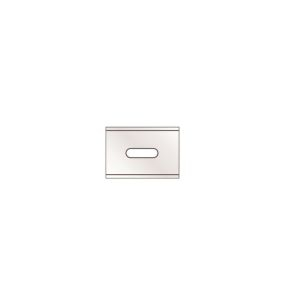 Utility Blade 1.02" x .73" x .0157" Rectangle Carbon Steel - 10/Pack
