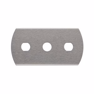 Tungsten Carbide Three Hole Slitter 1.690in. x .866in. x .012in. Rounded End