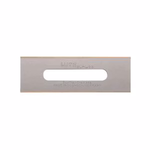 0.015" Square End Titanium Nitride Coated Stainless Steel Slotted Blade, 100/Box