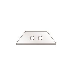 Trapezoid Safety Utility Blade 2.19 x 0.75 x .025" - 100/Pack