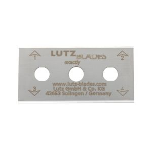 W&H Compatible Square End Carbon Steel Three Hole Blade