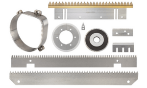 Industrial blade coatings and materials