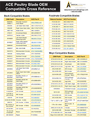 Poultry Blade OEM list