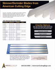 Skinner blade article page